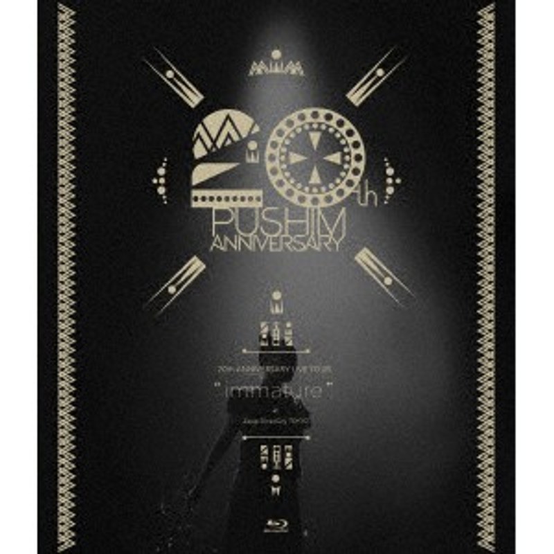 20th ANNIVERSARY LIVE TOUR ‘immature’ at Zepp DiverCity（TOKYO）/PUSHIM （ブルーレイディスク）