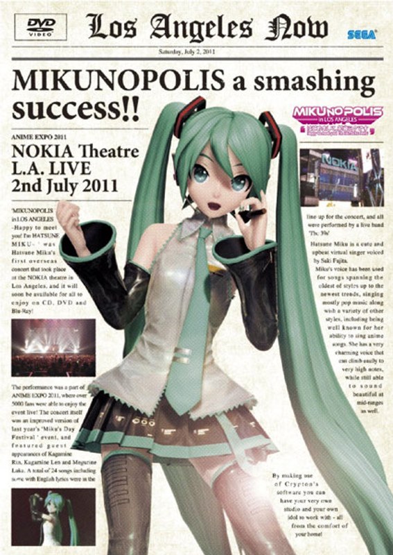 MIKUNOPOLIS in LOS ANGELES ‘はじめまして、初音ミクです’