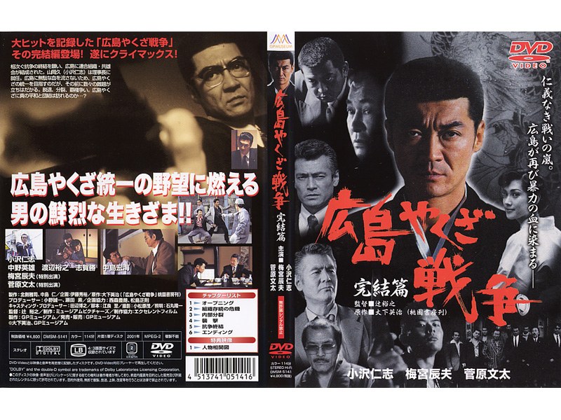 Dmm Com 広島やくざ戦争 完結篇 Dvdレンタル