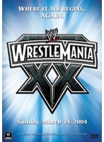 WWE レッスルマニア20 （低価格化） のパッケージ