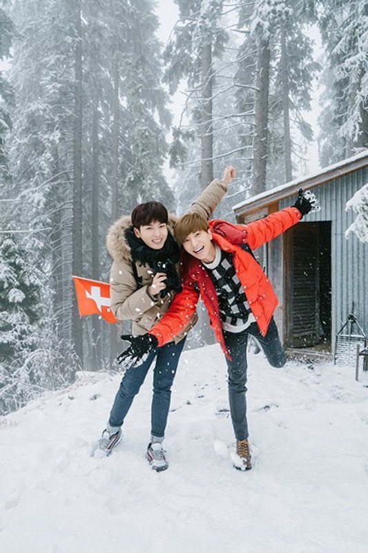 SUPER JUNIOR イトゥク・リョウク THE FRIENDS in スイス SET1