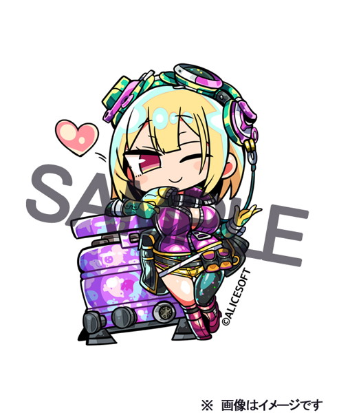 ALICESOFT ドーナドーナ連結アクリルチャームx2（ミストレス / 終名） 画像2