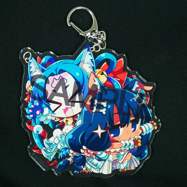 SDケイブニャン/ワン「ランスシリーズ」アクリルキーホルダー 画像1