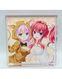 『かけぬけ★青春スパーキング!』アクリルブロック 響&橘花 画像1
