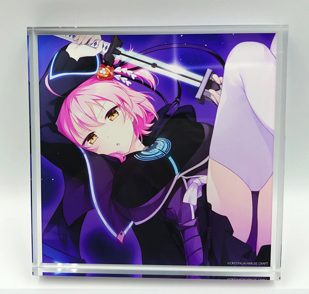 『白刃きらめく恋しらべ』アクリルブロック 東雲瑠璃 画像1