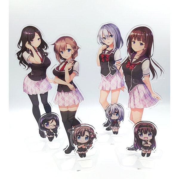 『同じクラスのアイドルさん。』アクリルスタンディ 小鳥遊詠 画像2
