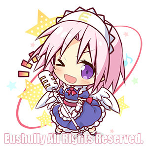 ライブエウシュリーちゃん 塩ビチャーム 画像1