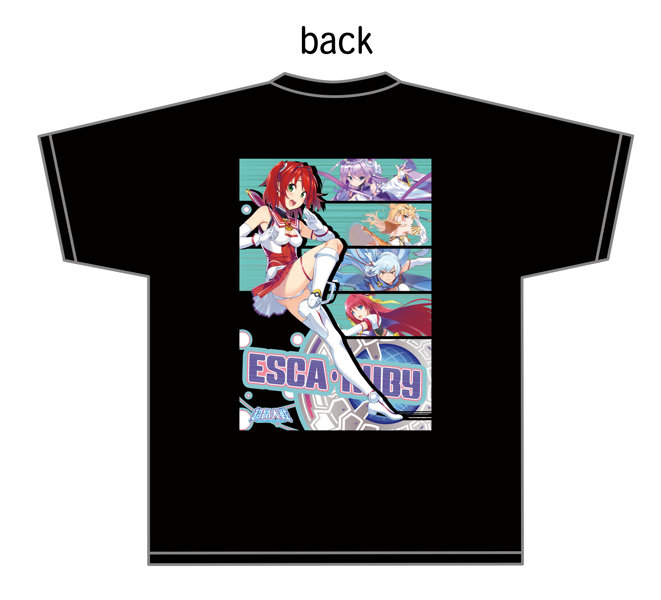 超昂大戦 エスカ・ルビー Tシャツ(B) 画像1