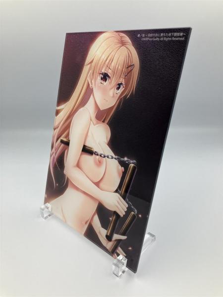 『虜ノ焔 〜淫欲の炎に満ちた地下闘技場〜』 A5アクリルパネル 発売記念イラスト 画像2