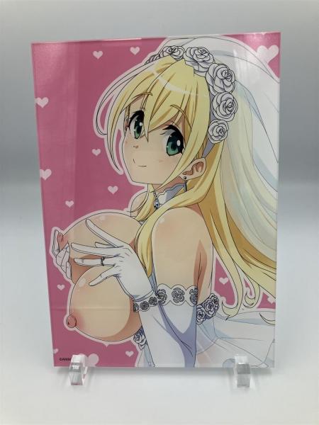 『ママラブ！〜僕の彼女は僕のママ☆おっとり巨乳愛奈ママ〜』 A5アクリルパネル 発売記念イラスト 画像1