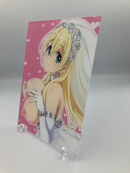 『ママラブ！〜僕の彼女は僕のママ☆おっとり巨乳愛奈ママ〜』 A5アクリルパネル 発売記念イラスト 画像2