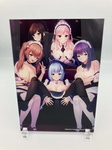 『俺だけに傅く孕メイドたち』 A5アクリルパネル 画像1