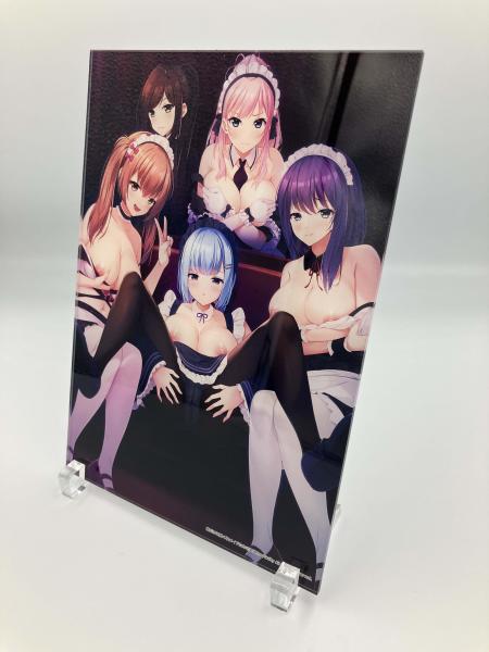 『俺だけに傅く孕メイドたち』 A5アクリルパネル 画像2