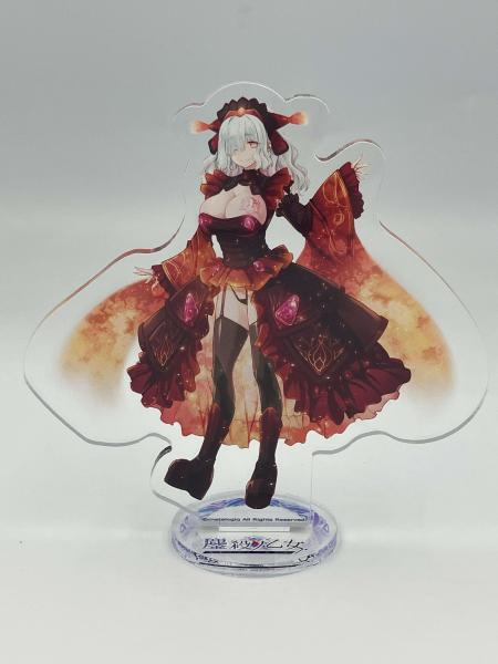 『鏖殺ノ乙女.』 アクリルフィギュア 夕蒼セレスティナ（変身後） 画像1