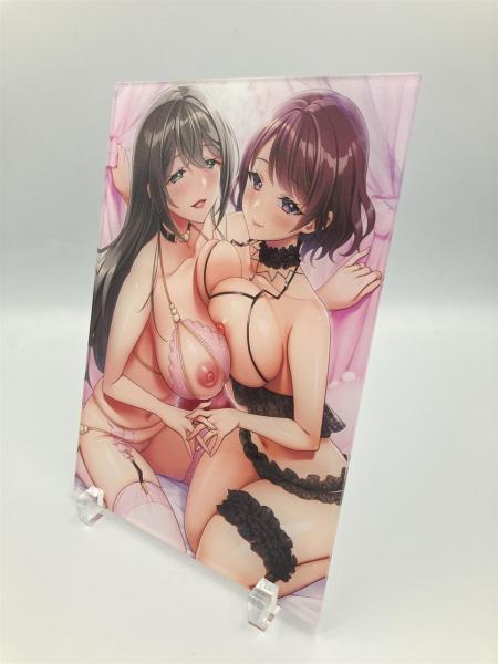 『愛妻×交姦 妊活スワッピング』 A5アクリルパネル 画像2