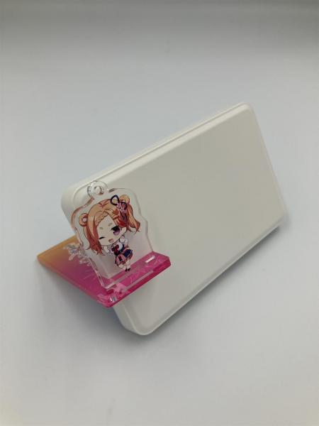 『紅月ゆれる恋あかり』 スマホスタンドキーホルダー 卜部 梨々夢 画像2