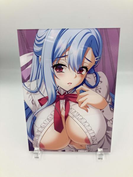 『淫獄の放課後2』 A5アクリルパネル 発売告知イラスト 画像1