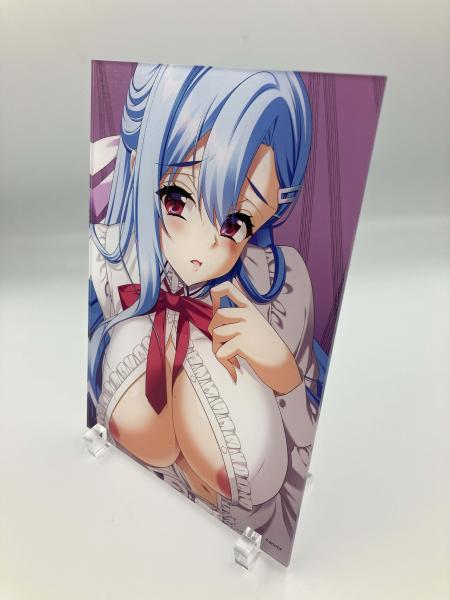 『淫獄の放課後2』 A5アクリルパネル 発売告知イラスト 画像2