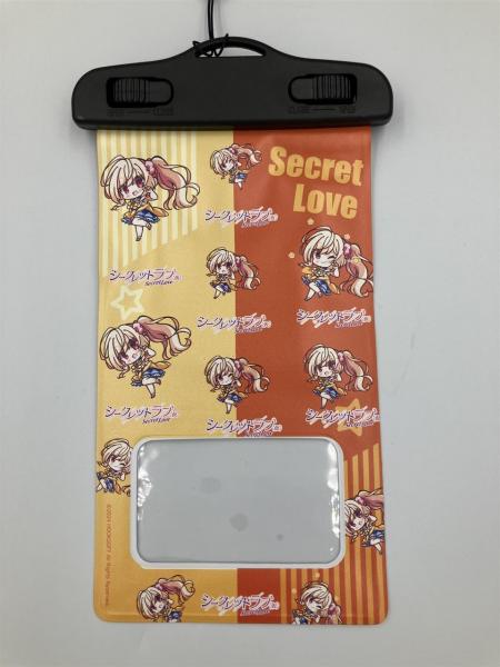 『シークレットラブ（仮）』 防水スマホケース 赤塚ハル（ミニキャラ） 画像1