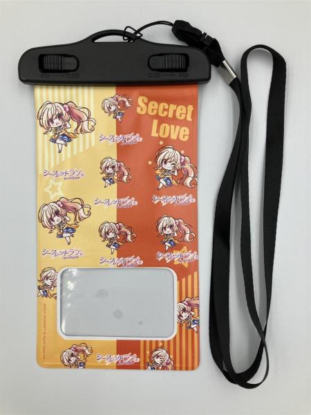 『シークレットラブ（仮）』 防水スマホケース 赤塚ハル（ミニキャラ） 画像2