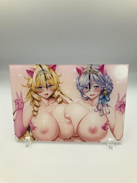 『二美姫のマリオネット』 A5アクリルパネル マスターアップイラスト 画像1