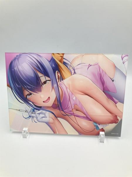 『ビッチナースホスピタル』 A5アクリルパネル マスターアップイラスト 画像1