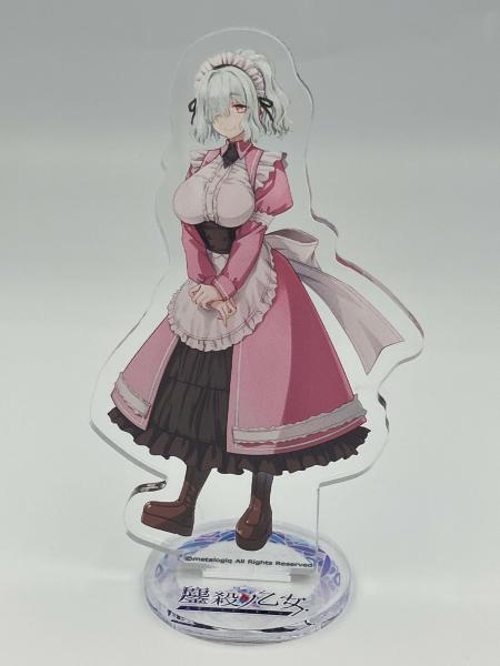『鏖殺ノ乙女.』 アクリルフィギュア 夕蒼セレスティナ（変身前） 画像1