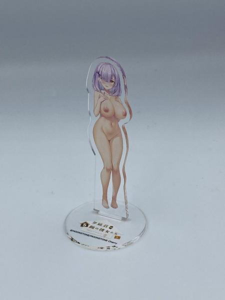 【再販】『夕凪荘のS級の彼女たち2』アクリルフィギュア 黒峰藍（裸） 画像1