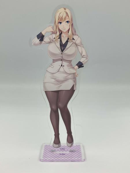 『お嬢様でエリートな年下上司を孕み穴ATMにして人生コキ潰す安楽ライフ』 アクリルフィギュア 藤島理紗 画像1