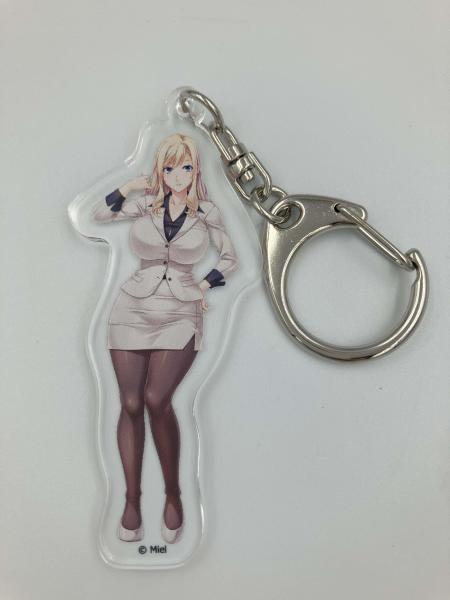 『お嬢様でエリートな年下上司を孕み穴ATMにして人生コキ潰す安楽ライフ』 アクリルキーホルダー 藤島理紗 画像1