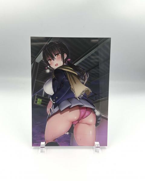 『彼女の妹が巨乳ミニスカJKで小悪魔系2』 A5アクリルパネル 桜井 画像1