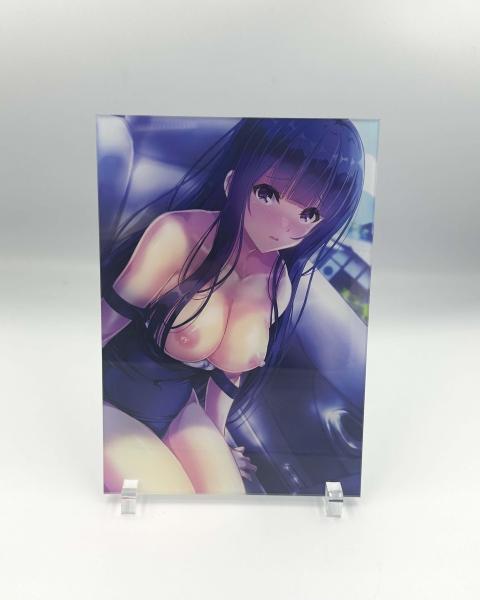 『せきらら逃避行 香澄と水着ドライブ（B）』 A5アクリルパネル 画像1