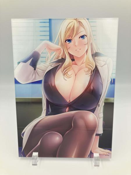 『お嬢様でエリートな年下上司を孕み穴ATMにして人生コキ潰す安楽ライフ』 A5アクリルパネル 画像1