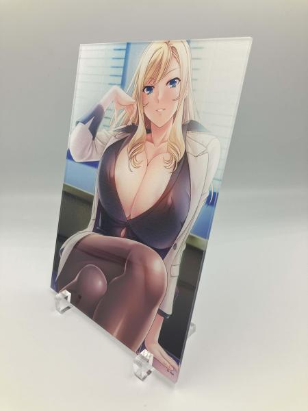 『お嬢様でエリートな年下上司を孕み穴ATMにして人生コキ潰す安楽ライフ』 A5アクリルパネル 画像2
