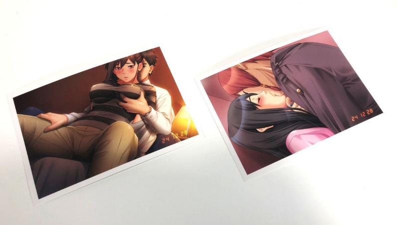 【受注販売】【ルネTeamBitters監修】NTR缶バッジ バッジ2種＆愛する妻の書き置きセット 画像2