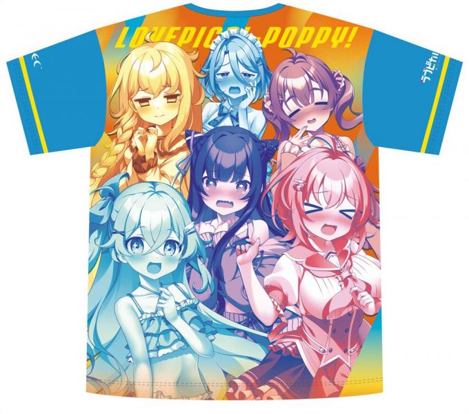 ラブピカルポッピー!フルグラフィックTシャツ 画像1