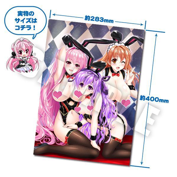 ユニオリ アクリルアートパネルバニーヒロインズB 画像1