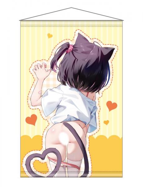 【猫りん堂】chihiro （R18）どっち萌 B2タペストリー 1月30日受注開始分