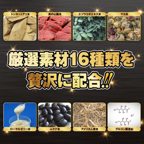 百戦錬磨 60倍濃縮マカ15日分（45粒） 画像3