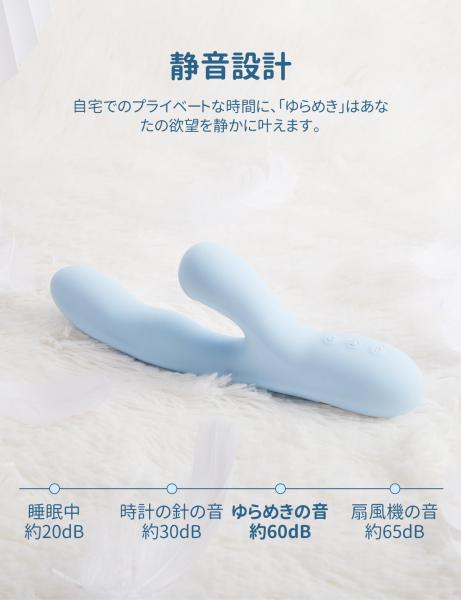 ToyCod ゆらめき ポルチオバイブ 両点責め 回転 吸引 振動 加熱 画像4