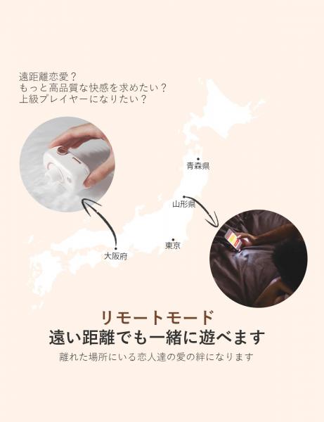 BeYourLover Alberta アルバータAPP版 遠隔操作 クリカチャ 吸引ローター 一台三役 アダルトグッズ 画像1