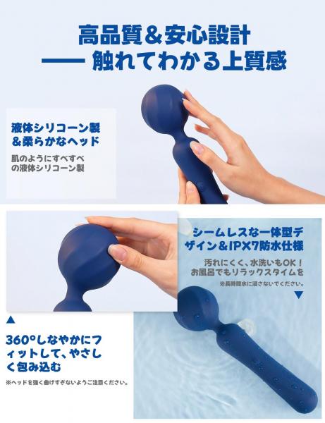 ToyCod TITAN バキ電マ 深層繊細振動 広範囲 クリ・陰唇責め 電動マッサージ 静音 大人のおもちゃ 画像5