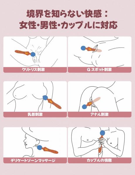レオパード柄 二重層液体シリコン電マ 振動開発 クリ責め 女性おもちゃ 大人のおもちゃ 画像9