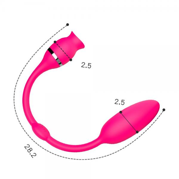 クリトリス舐め機能付きエッ グ玩具 画像7