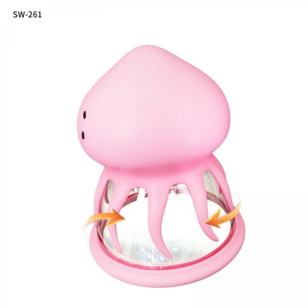 業界最新！ クラゲ型・吸引ニップルカップ 10種類強力モード ダブル逆止弁 回転＋振動のダブル体感 ニップル革命 超強吸引 乳首責め smグッズ 男女兼用 乳首せめ アダルトグッズ 画像11