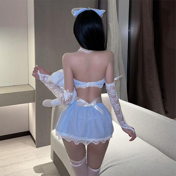 チェック柄メイド服 画像4