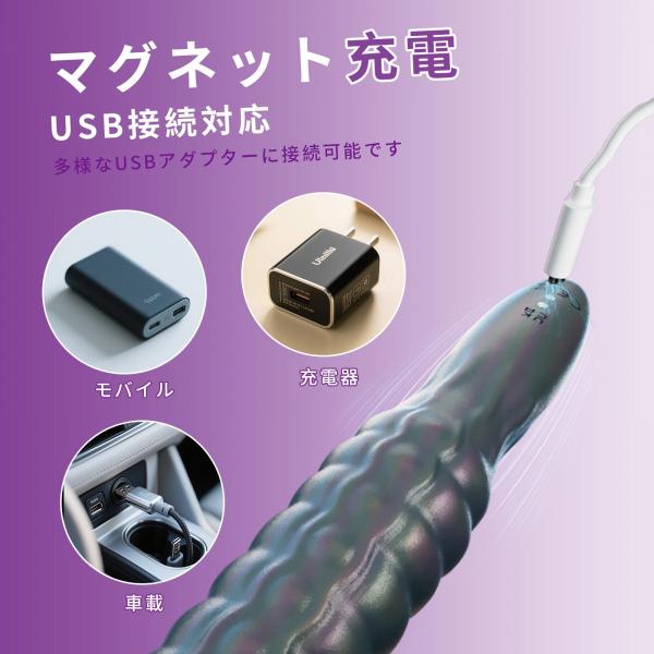 タコの鞭バイブレーター 画像6