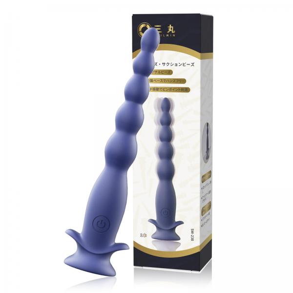 アナルバイブ ミニサイズ・サクションビーズ 5連ビーズ 【10種パターン×激震】前立腺責め メスいき アナル開発 アナル拡張 シリコン 防水 SM 画像9