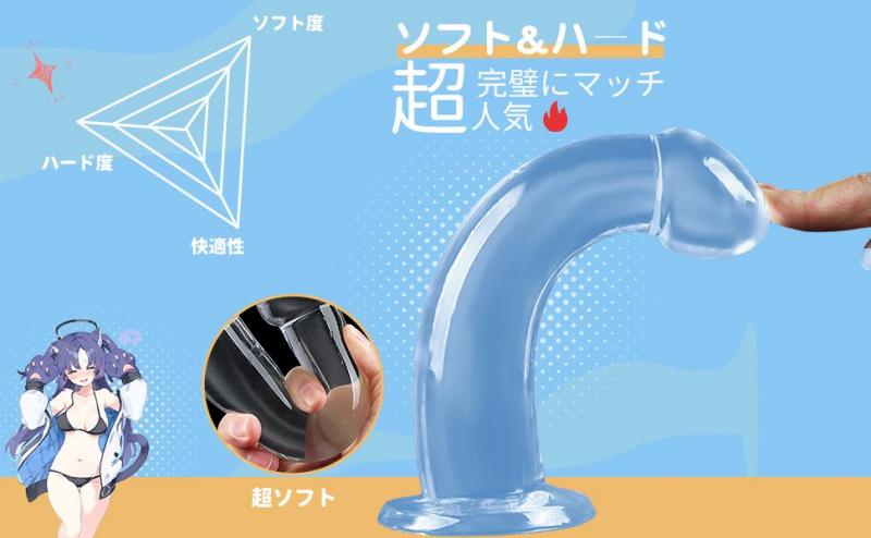 アダルトグッズ 女性用 ディルド（大） アナルグッズ アナルプラグ 人気 「長180mm 直径40mm 極太 透明 吸盤付 リアル 男女兼用 大人のおもちゃ オナニー 透明 吸盤ディル 画像8