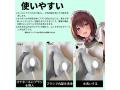 オナホール専用クリーニングブラシ シリコン製 長柄タイプ 洗浄用ブラシ 内部清掃 ツブ付き ソフト素材 時短お手入れツール158 画像2